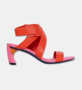 UN United Nude Leather Interwoven Straps Sandals, Red, Eu-41, Packshot View