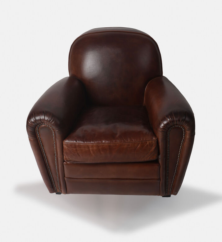 Home Deco and More Camden Leather Armchair, Packshot View