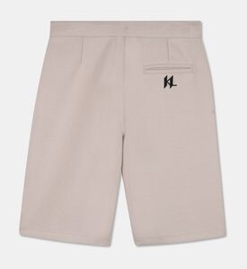 Karl Lagerfeld Back Logo-detail Stitched Pleats Shorts, Packshot View