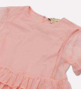 Stella McCartney Tiered Tulle Woven Dress, Packshot View