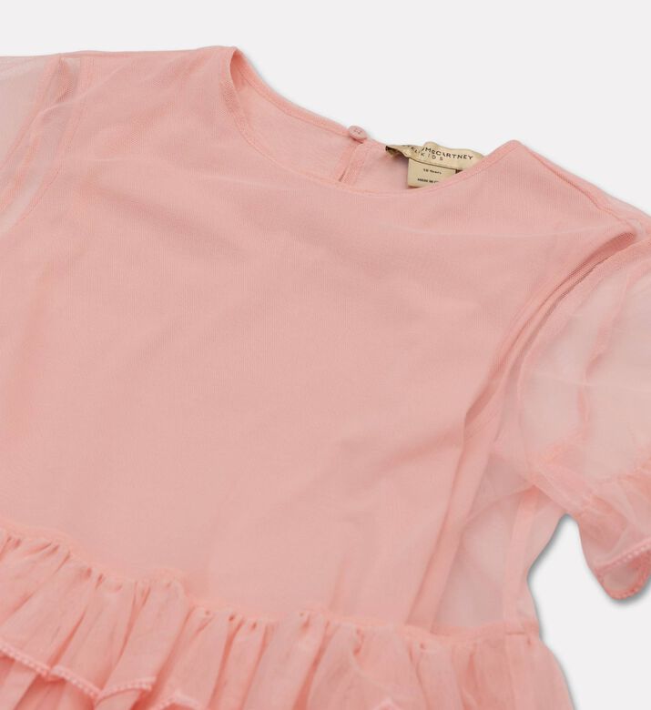 Stella McCartney Tiered Tulle Woven Dress, Packshot View