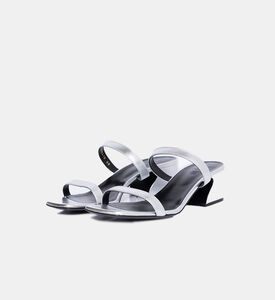 حذاء مفتوح من الخلف و الأمام بكعب