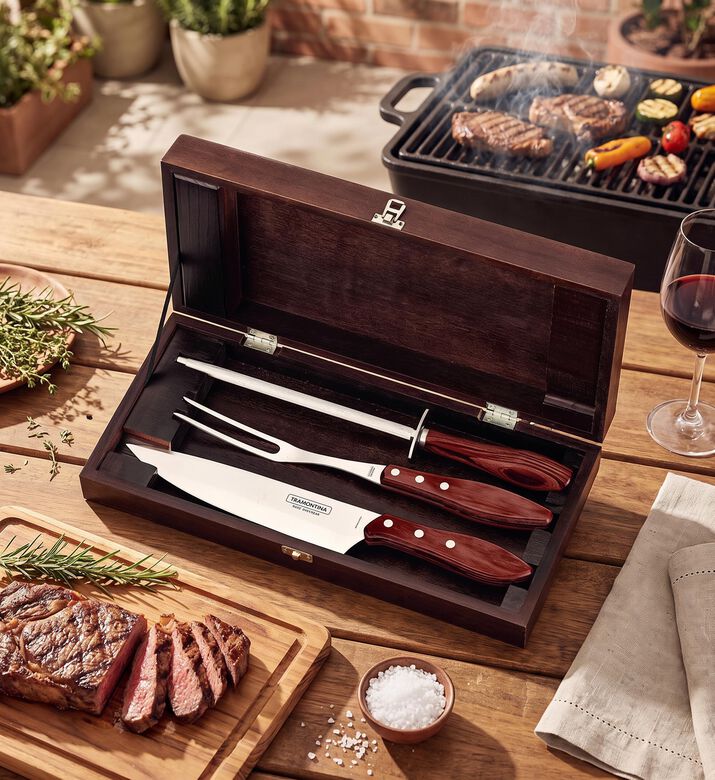 Tramontina Barbecue Knife-fork Set, Packshot View
