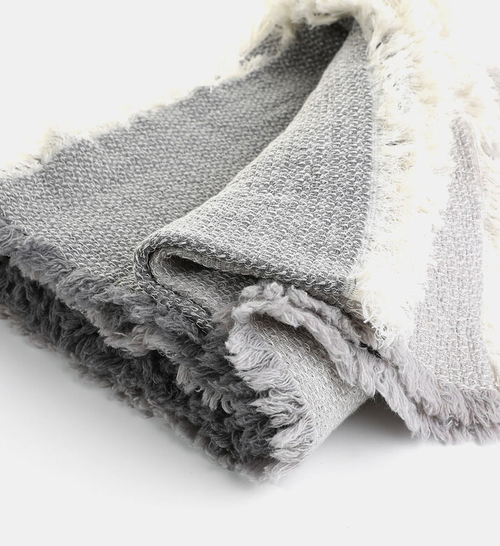 Carpi Wool Cotton Blend Throw