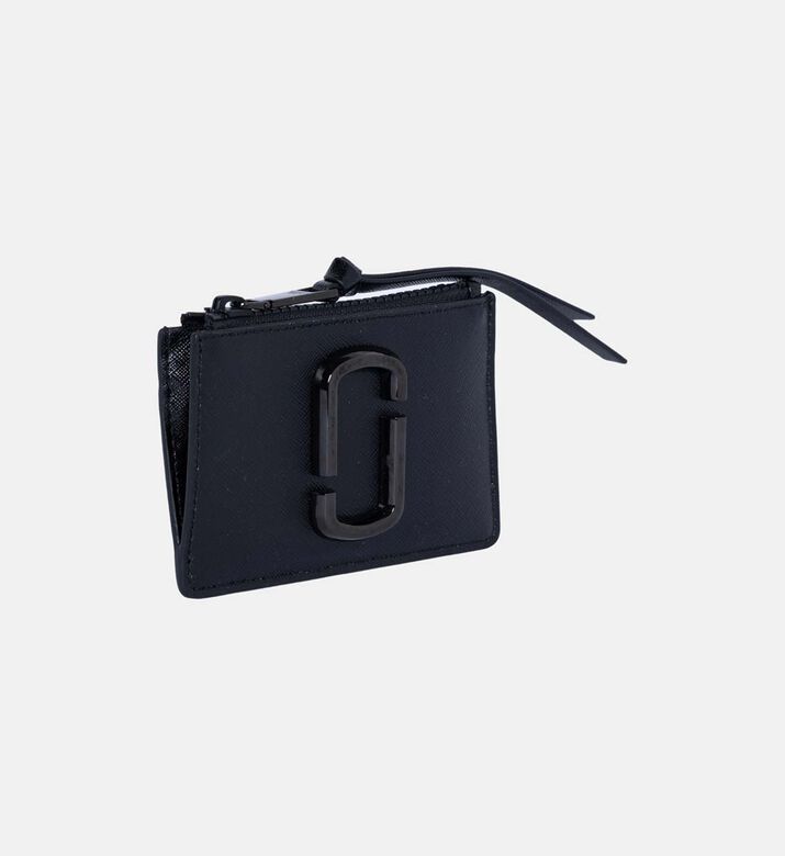 محفظة جلدية متعددة بسحاب علوي