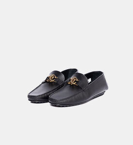 Leather Rc Logo Moccasins