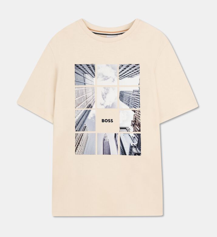 Boss Cube Graphic Jersey T-shirt, Packshot View