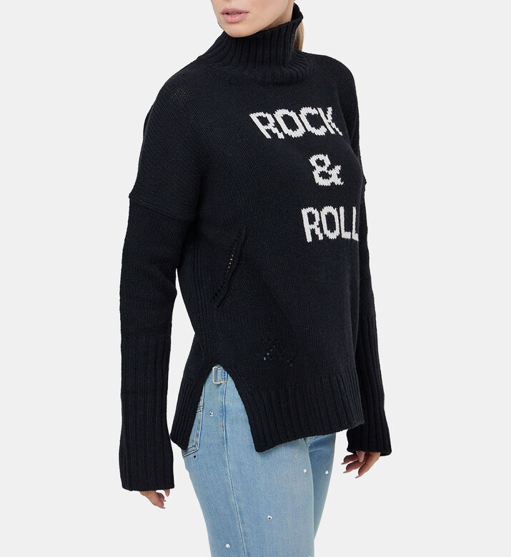 Alma Knitted Wool Sweater