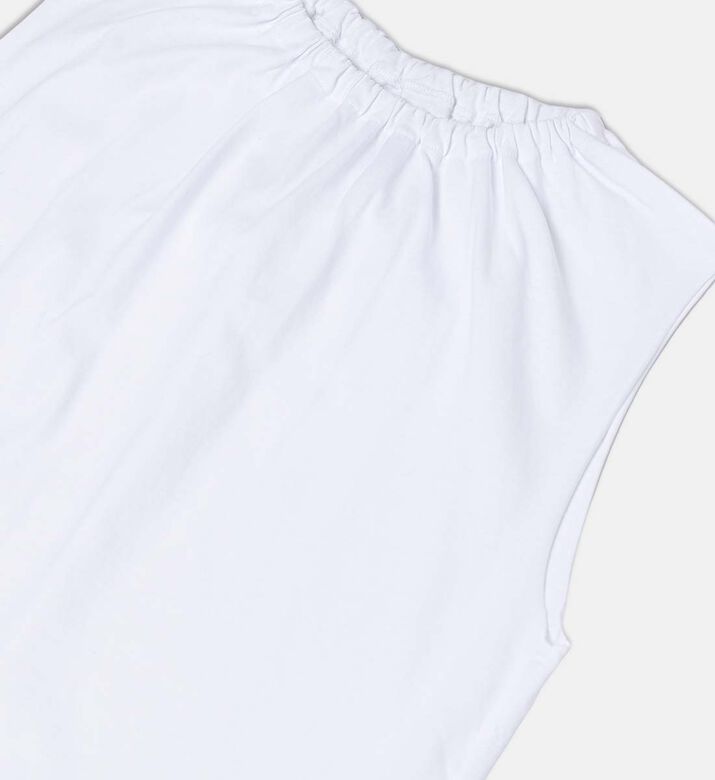 Cotton Jersey Sleeveless Top