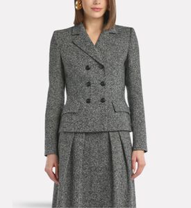 Luisa Spagnoli Stencil Slim-fit Jacket, Model View