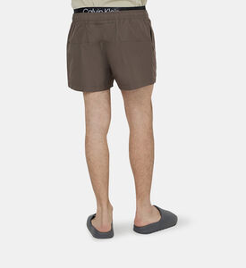 شورت سباحة بحزام خصر مزدوج