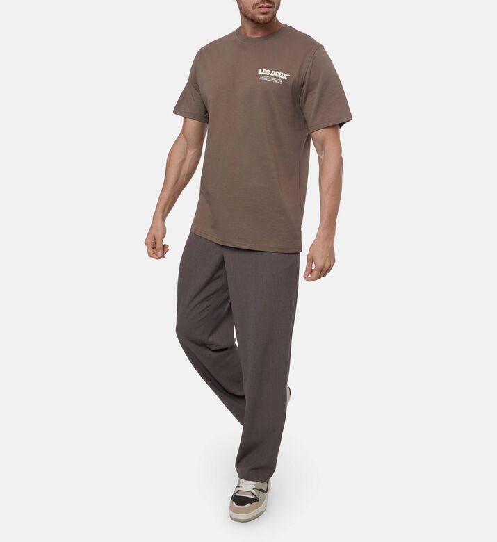 Les Deux Ts Dynamic, Brown, Xl, Model View