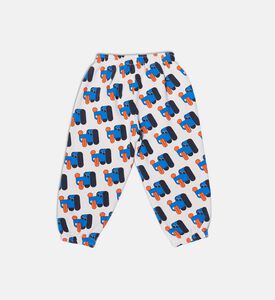 Bobo Choses Face Dog-print Regular-fit Pants, Packshot View