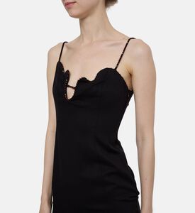 Farm Rio Sleeveless Midi Dress, Model View