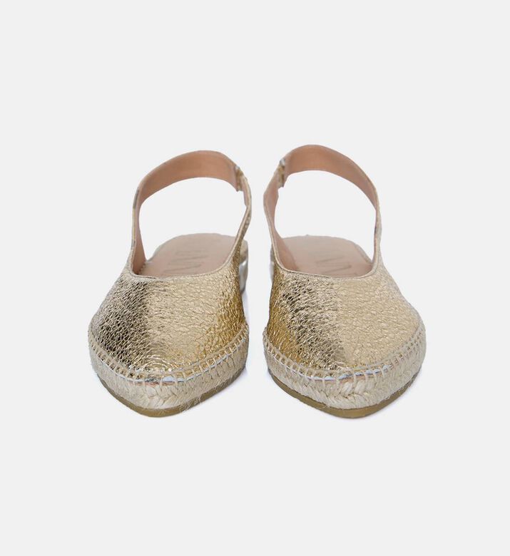 Silver Slingback Slippers
