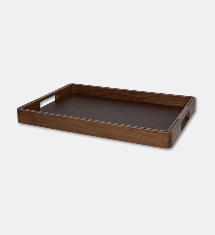 Pinetti Adamante Rectangular Tray, Brown, 40x57-cm, Packshot View