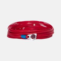 Red Multiple Tour Fish Wrap Bracelet