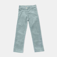 Ribbed Straight-leg Trousers