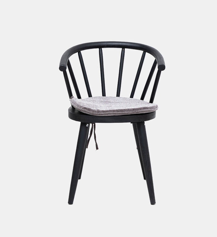 Home Deco and More Augusta Wooden Dining Chair, Natural, 53x48x76-cm, Packshot View