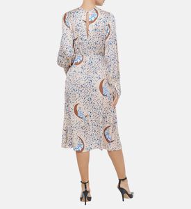 فستان رانا بييرو المطبوع