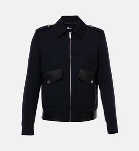 جاكيت جلد بسحاب