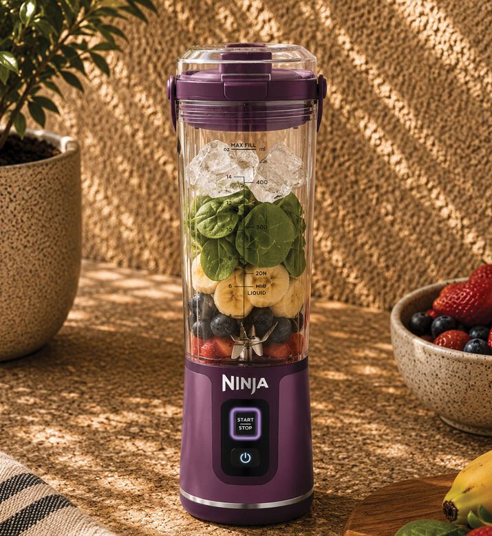 Ninja Blast Cordless Portable Blender, Purple, Packshot View