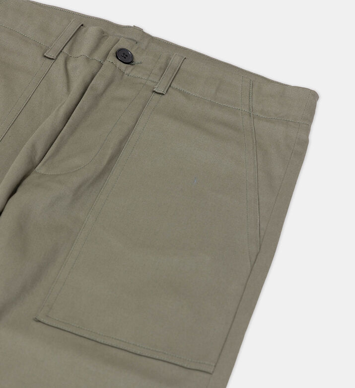 Cotton Logo-badge Trousers