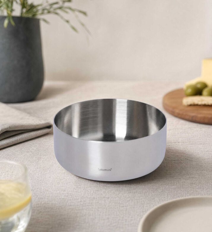Blomus Basic Medium Snack Bowl, Model View