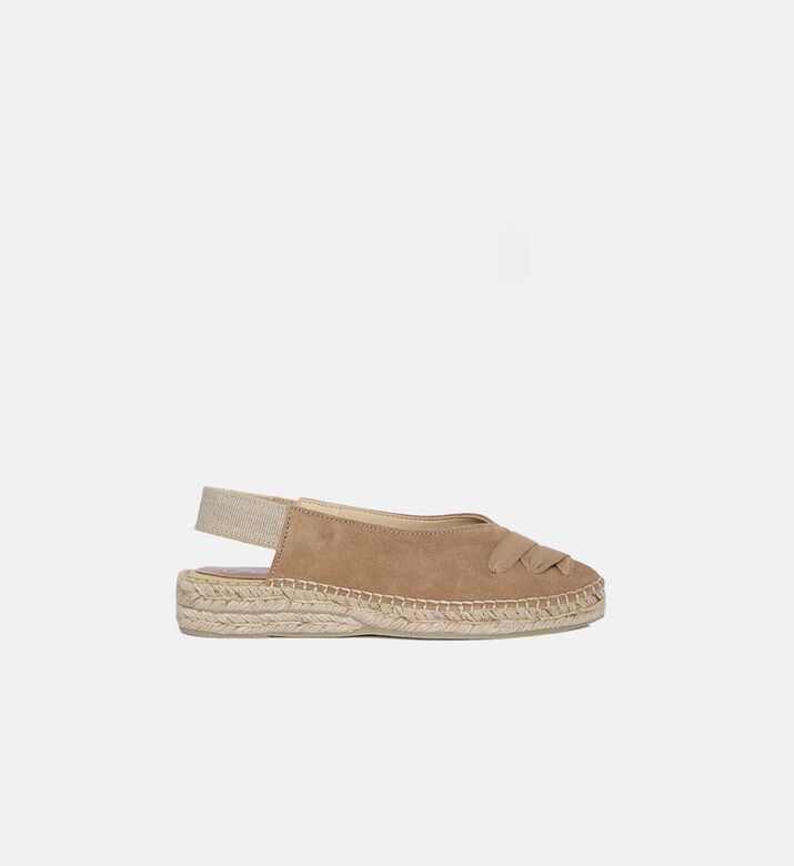 Suede Espadrille Sandals