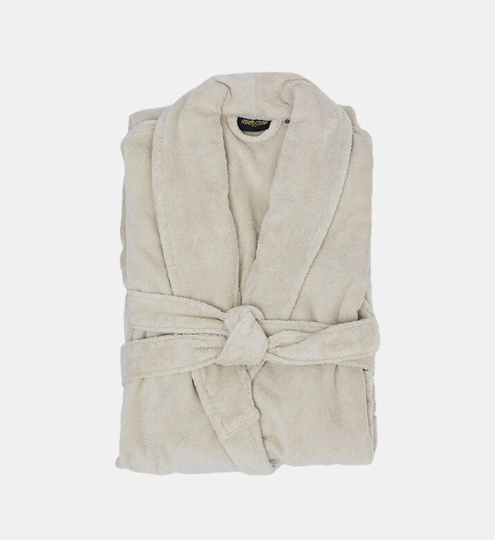 Gold New Logo Cotton Bathrobe