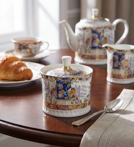 Imperial Debussy Russian Ballet Sugar Bowl, Model View