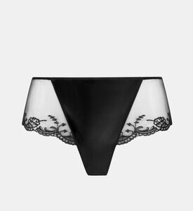 شورت Splendeur Soie من الساتان والحرير