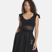 Mesh Shoulder Pads Tank Top