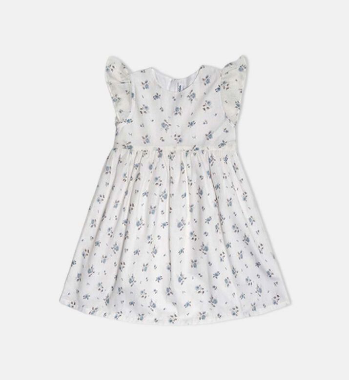 Eugenie Flower-print Baby Dress