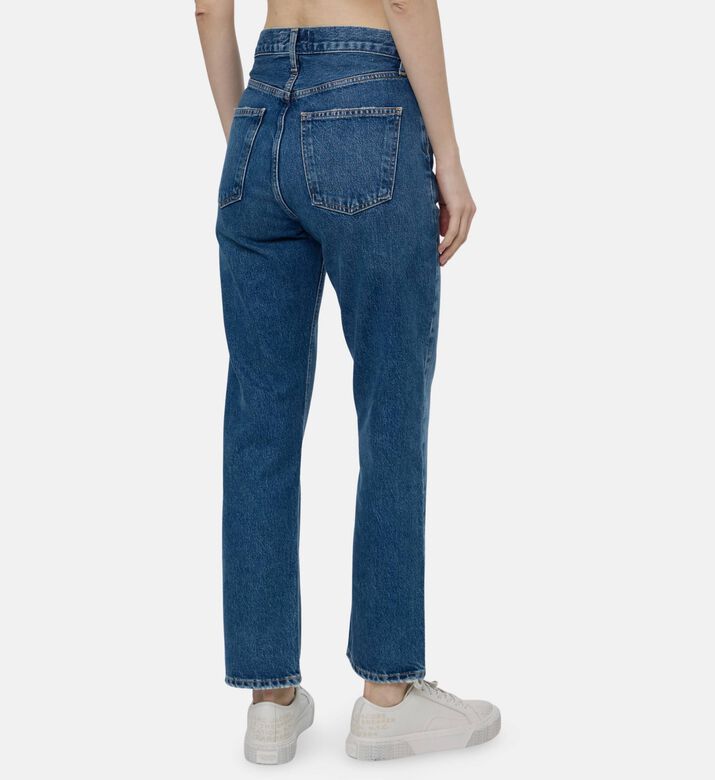 Agolde High-rise Cropped Straight-leg Pants, Model View