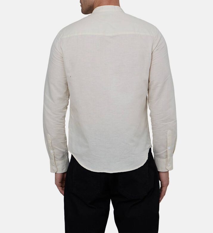 Linen Cotton Blend Officer