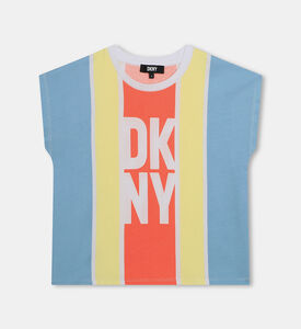 تيشيرت قطن مخطط للبنات