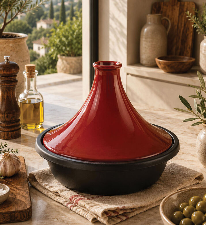 Le Creuset Cast Iron Tagine Dish, Packshot View