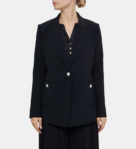 Jeweled Buttons Blazer Jacket Jeweled Buttons Blazer Jacket