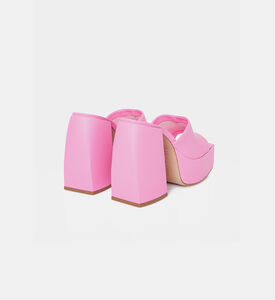 صندل نابا بنعل سميك جلد