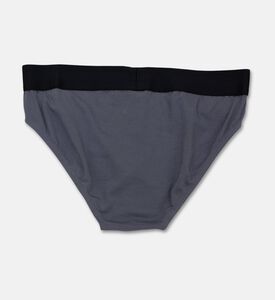 Zimmerli Of Switzerland Elastic Logo-waist Low Rise Brief, Blue, Xl, Packshot View