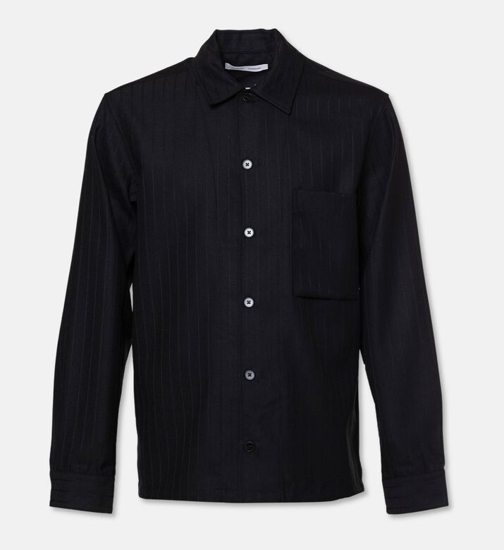 Samsoe Button Closure Long-sleeve Shirt, Packshot View