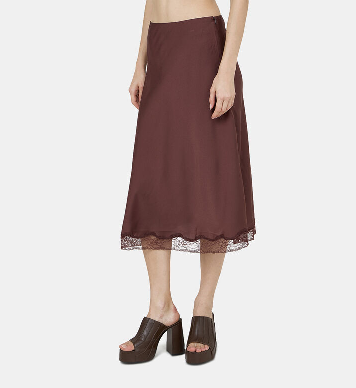 تنورة سيلا ميدي واسعة