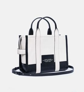 حقيبة يد مقسمة بألوان متوسطة الحجم