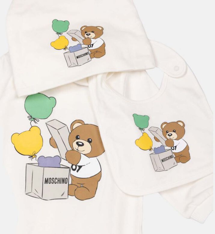 Baby Grow Bib-hat Overall Set