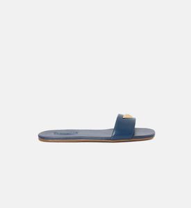 Leather Single Strap Flip Flops