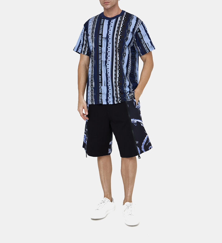 Barocco Sea Printed Shorts