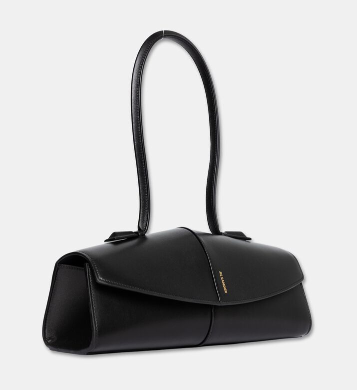 Jil Sander Linea Nappa Lamb Bag, Black, Packshot View