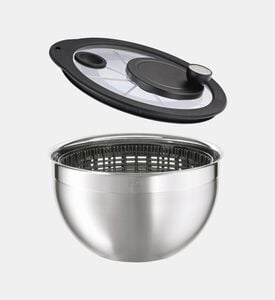 Roesle Salad Spinner Glass Lid, Packshot View Roesle Salad Spinner Glass Lid, Packshot View