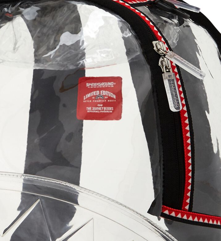 Sprayground Transparent Shark Backpack, Packshot View